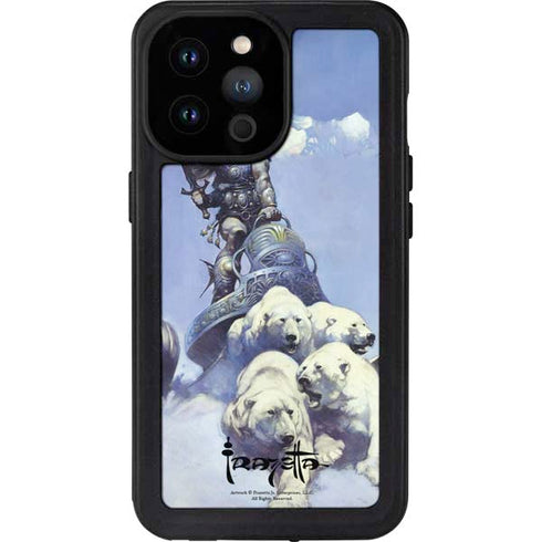 Frazetta Sliver Warrior iPhone 14 Pro Max Waterproof Case